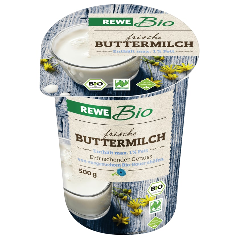 REWE Bio Frische Buttermilch 500g